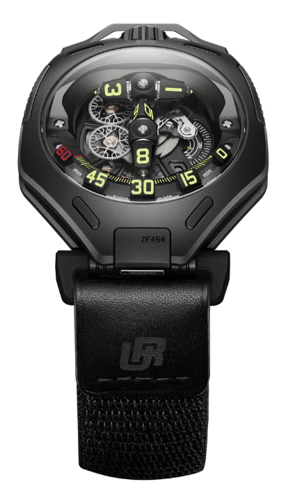 Review Fake Urwerk UR-300 Time Quantum watch